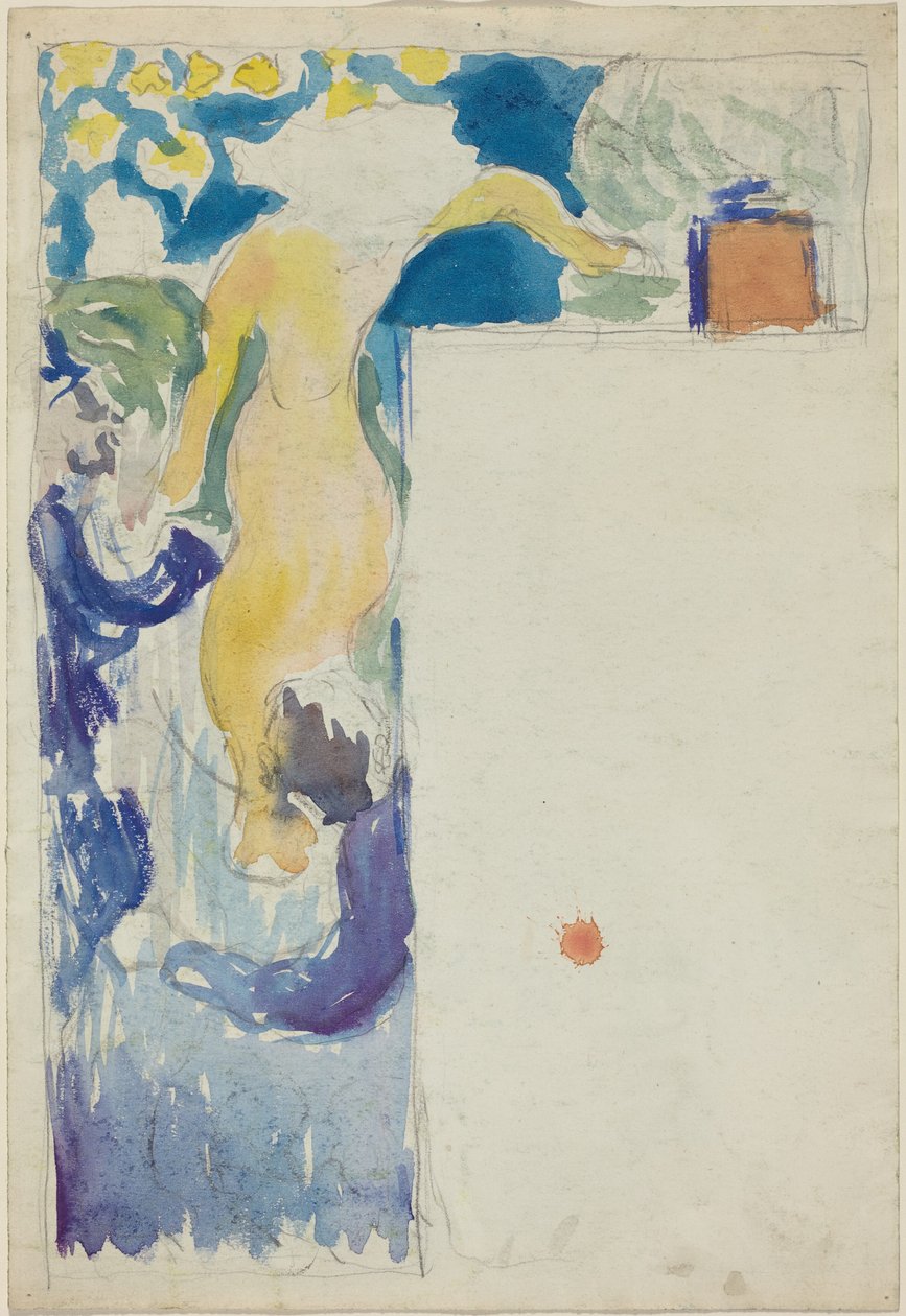 Programmdesign für das Théâtre Libre od Edouard Vuillard