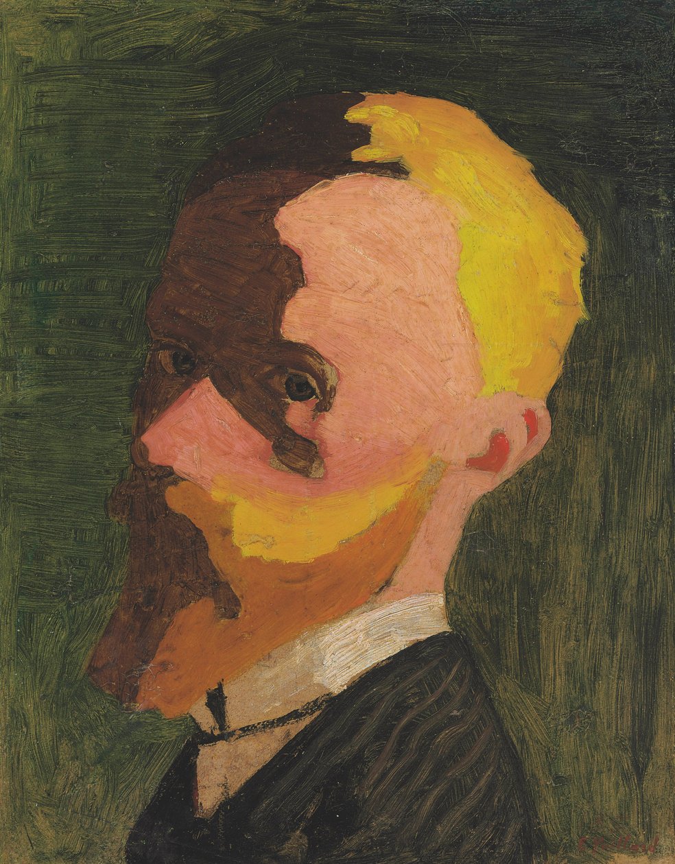 Autoportrét, c. 1890. od Edouard Vuillard
