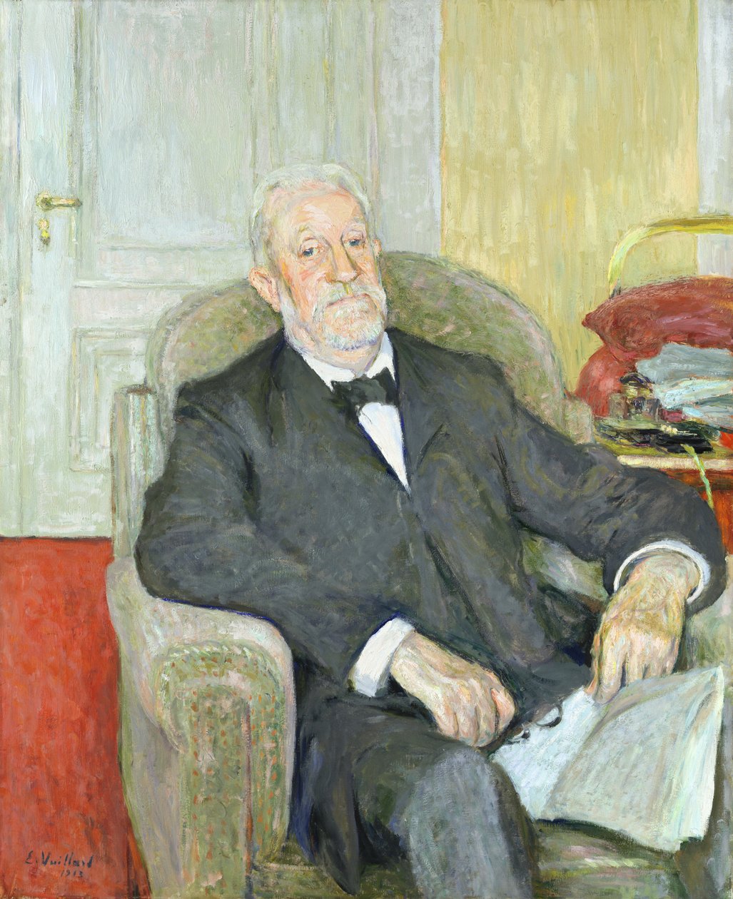 Senátor Eduard Wilhelm Ludwig Heinrich Roscher (1838-1929) 1913 od Edouard Vuillard