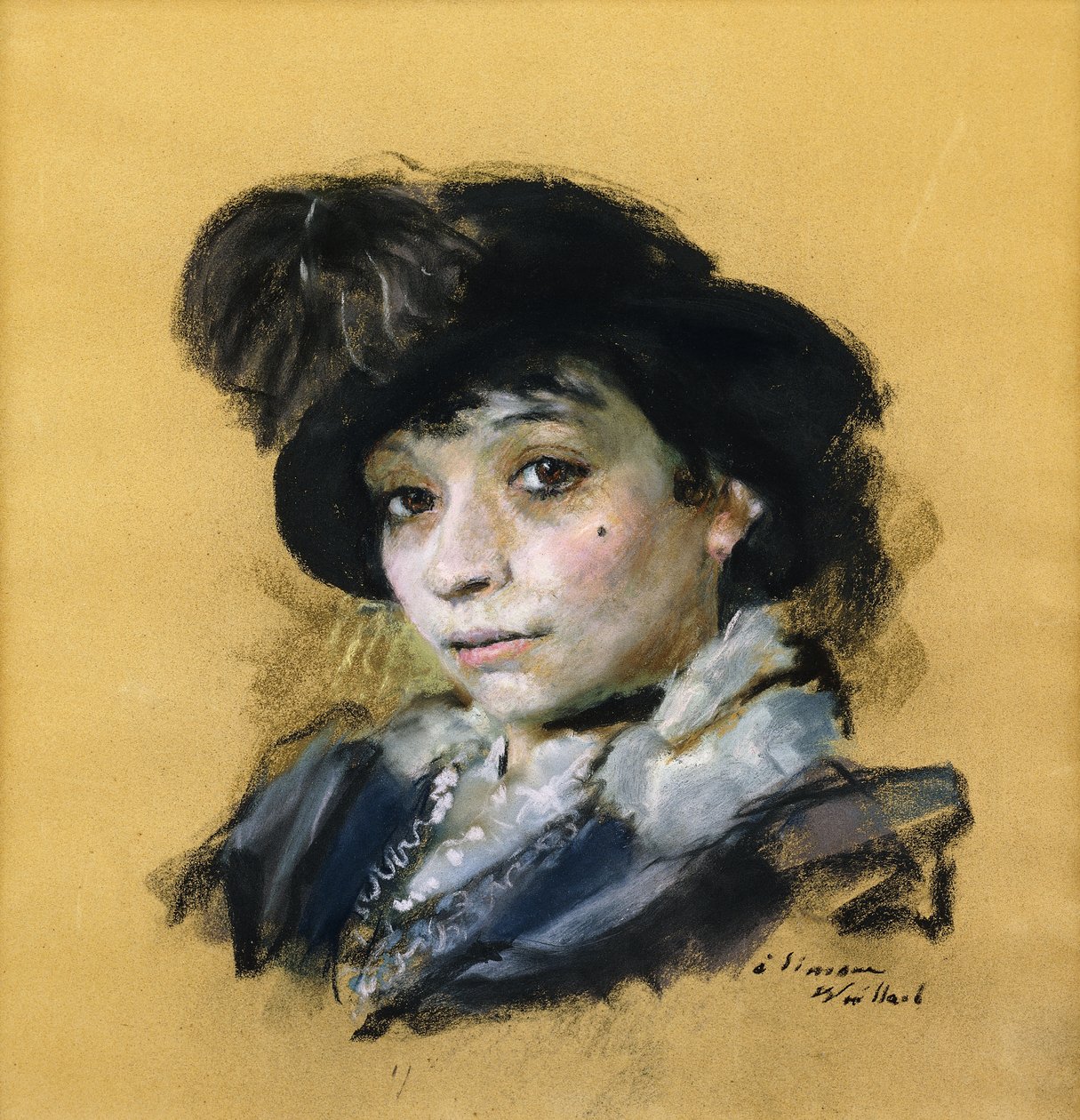 Simone, kolem roku 1912 od Edouard Vuillard