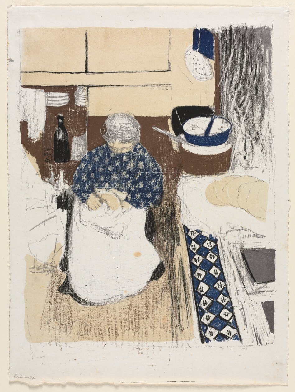 Kuchař od Edouard Vuillard