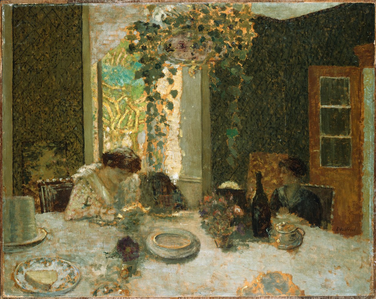 Jídelna, cca 1900 od Edouard Vuillard