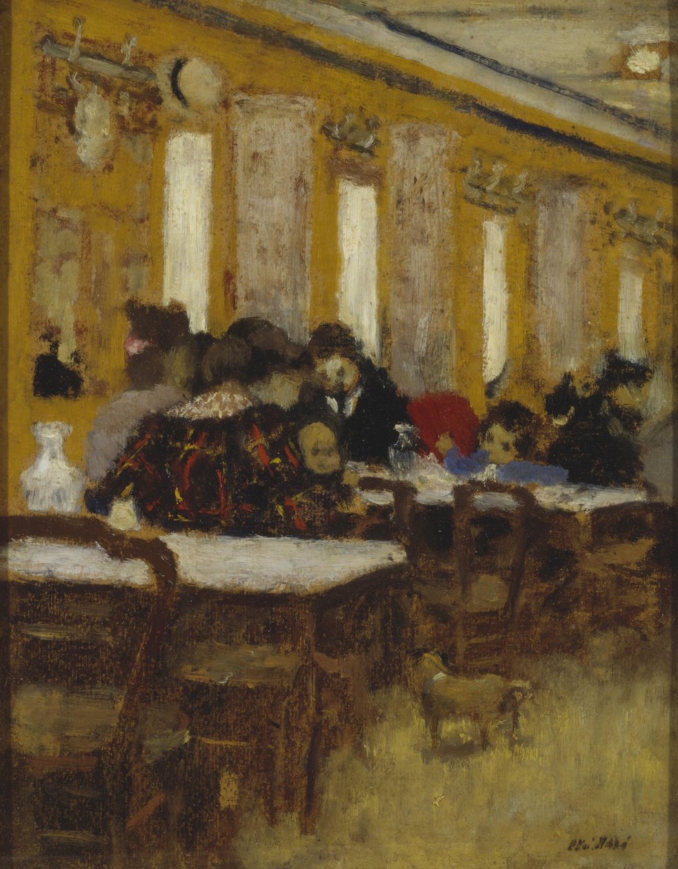 Malá restaurace, cca 1900-1901 od Edouard Vuillard