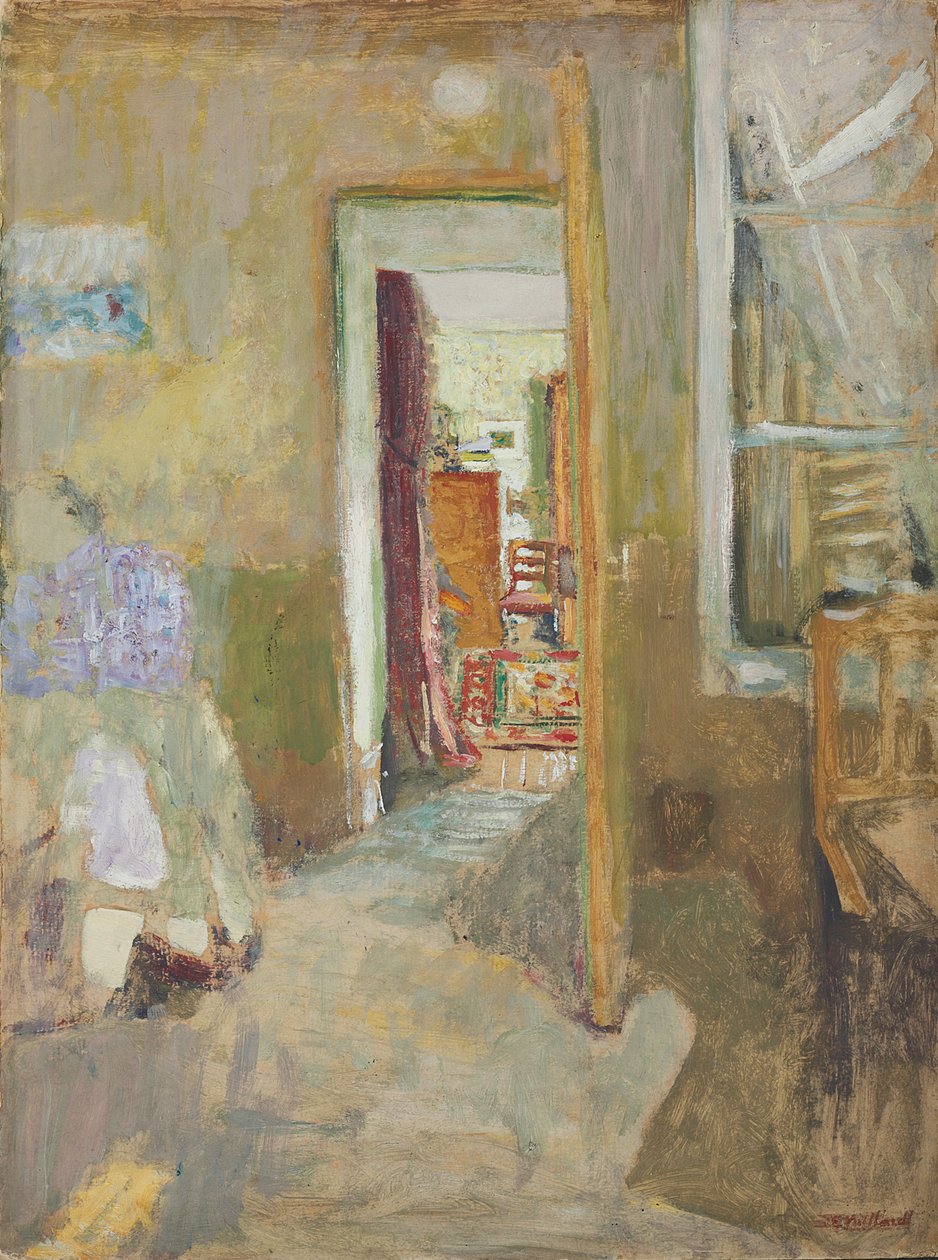Otevřené dveře, c. 1902-1903 od Edouard Vuillard