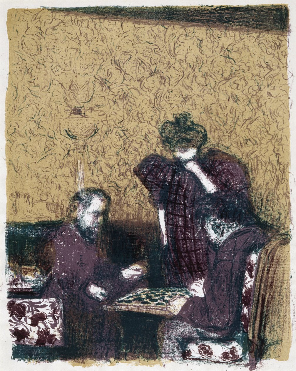 Ženy na výletě od Edouard Vuillard