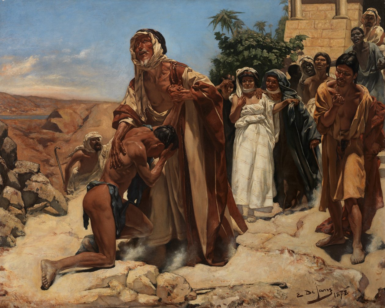 Návrat ztraceného syna od Edouard de Jans