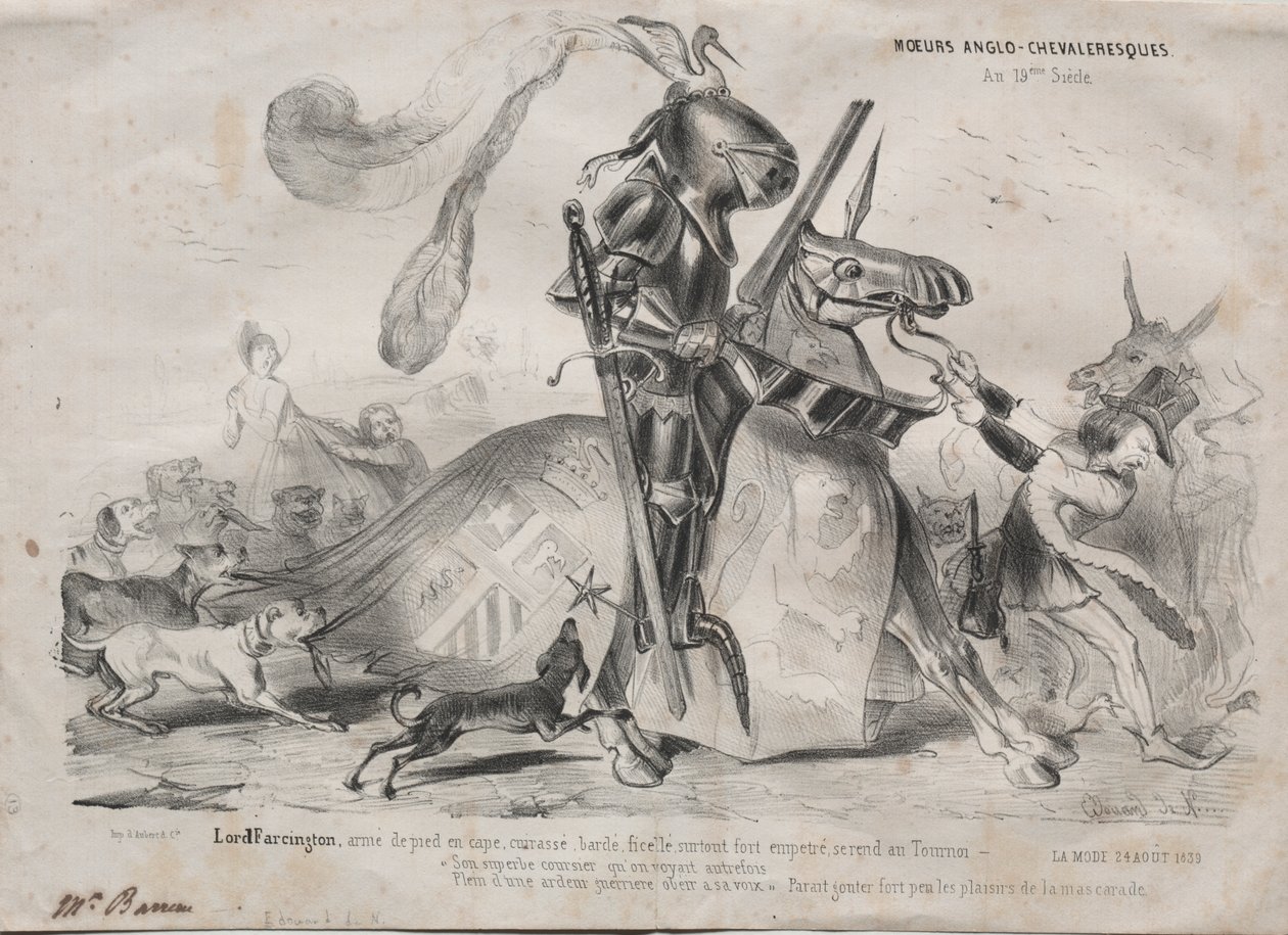Anglo-rytířské zvyky od Edouard de N___