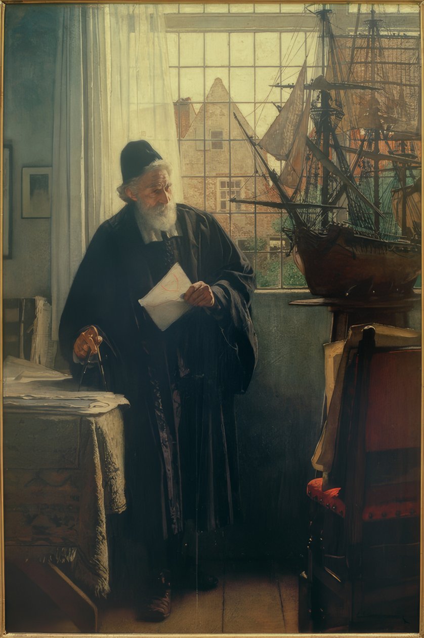 Mistr stavitel lodí od Eduard Charlemont