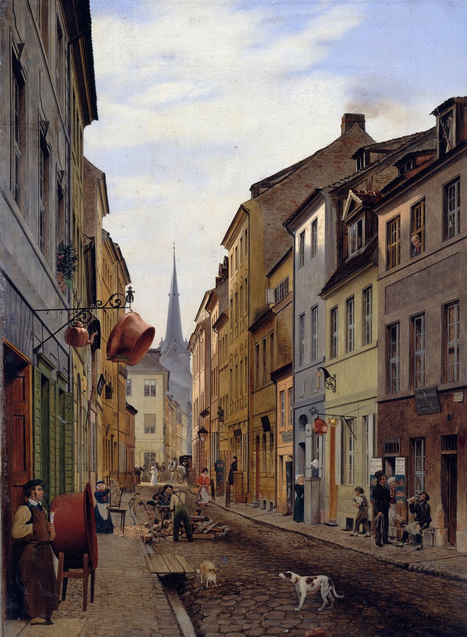 Parochialstrae od Eduard Gaertner