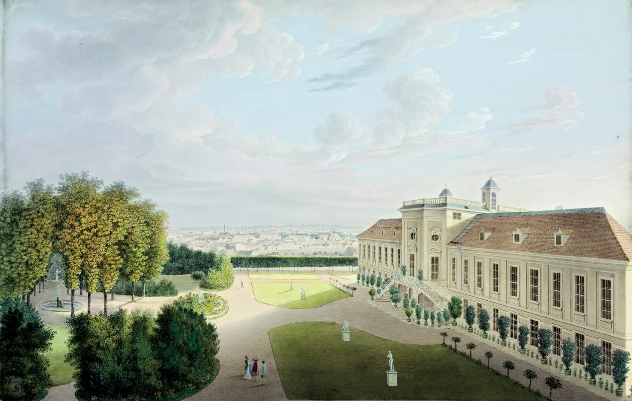 Palais Esterházy, Vídeň-Mariahilf od Eduard Gurk