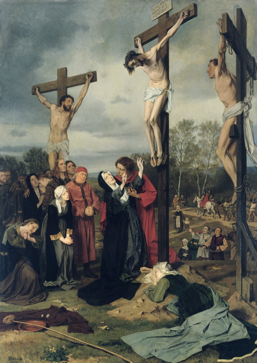 Ukřižování, 1873 od Eduard Karl Franz von Gebhardt