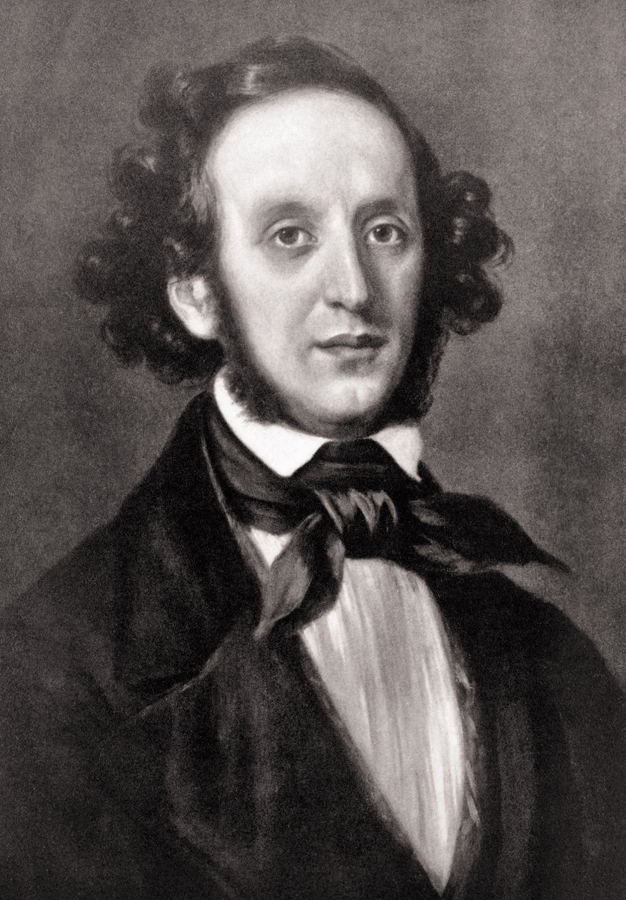 Felix Mendelssohn od Eduard Magnus