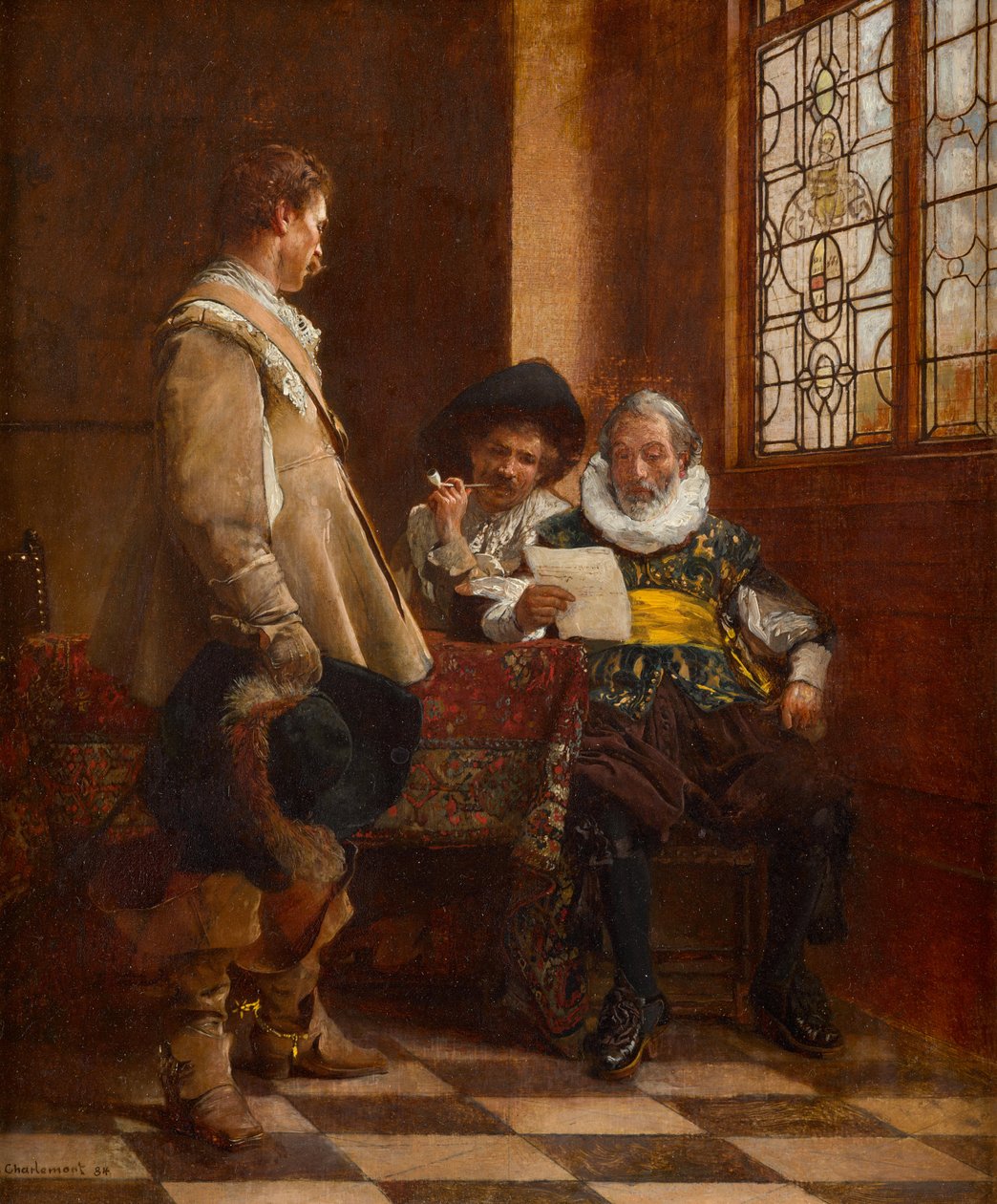 Dopis od Eduard Charlemont