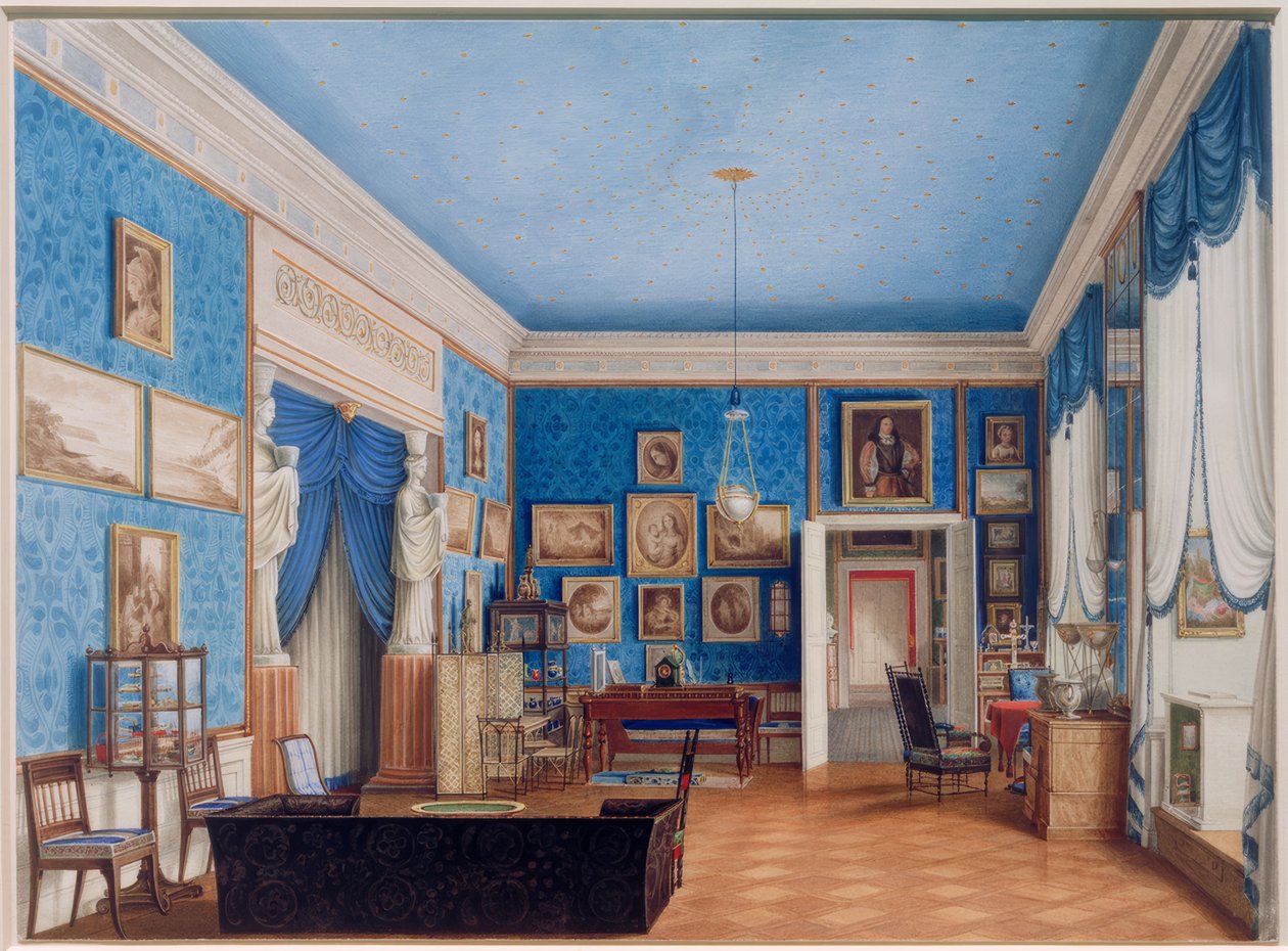 Berlínský palác, ložnice od Eduard Gärtner