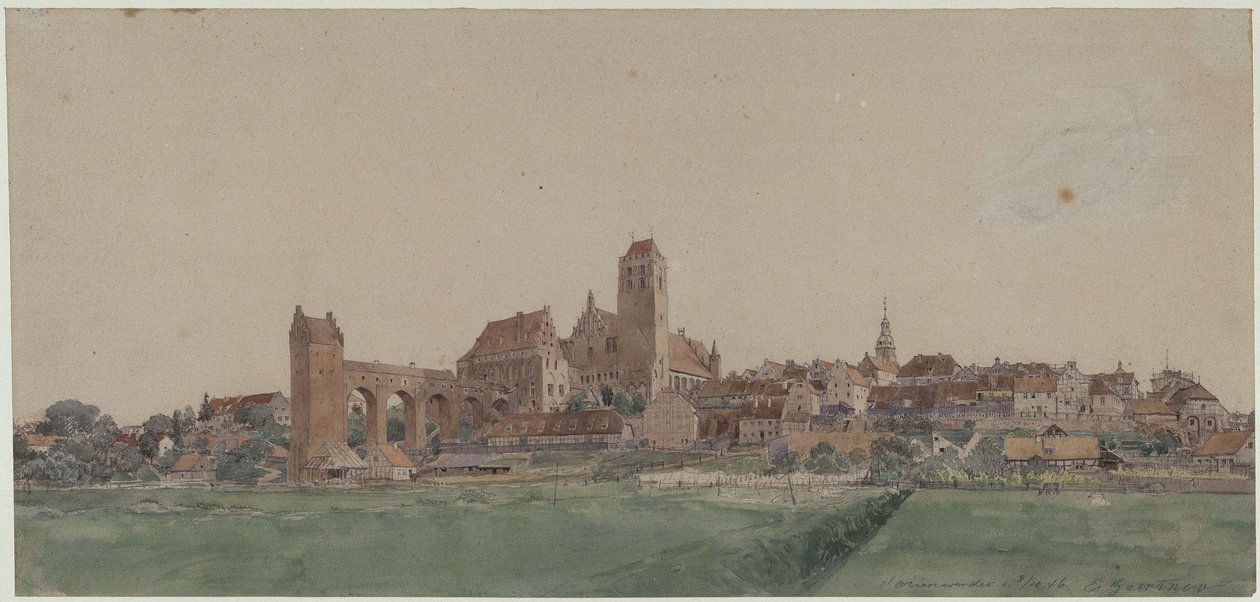 Marienwerder od Eduard Gaertner