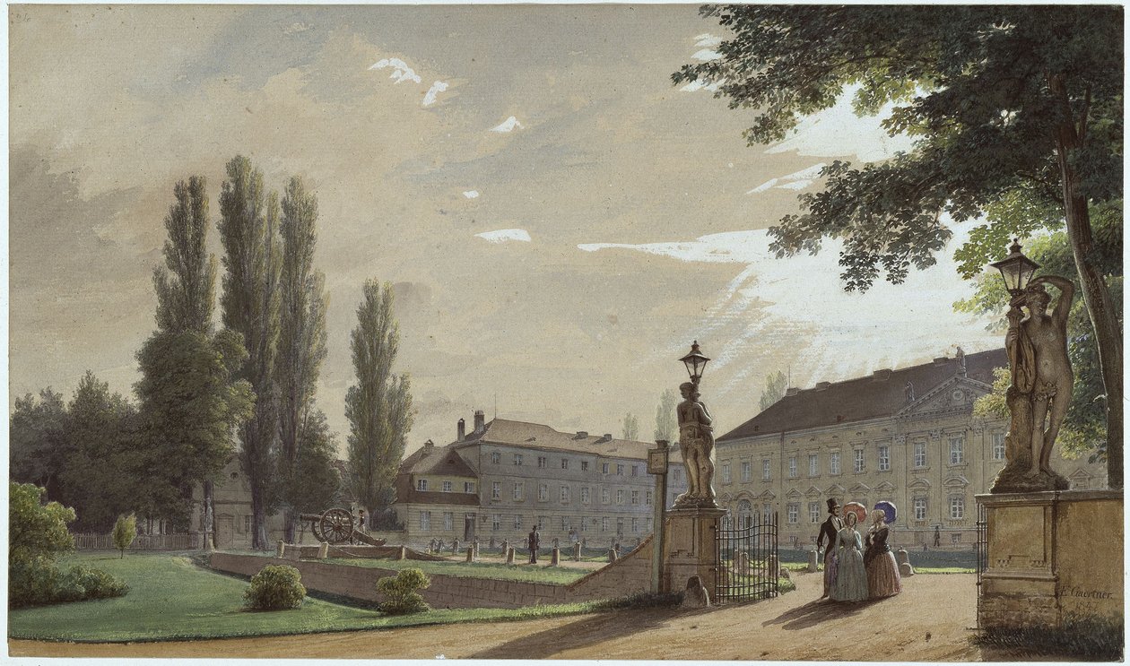 Palác Bellevue od Eduard Gaertner