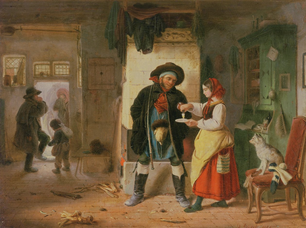 Hřejivý tot, pane!, 19. století od Eduard Gustav Seydel