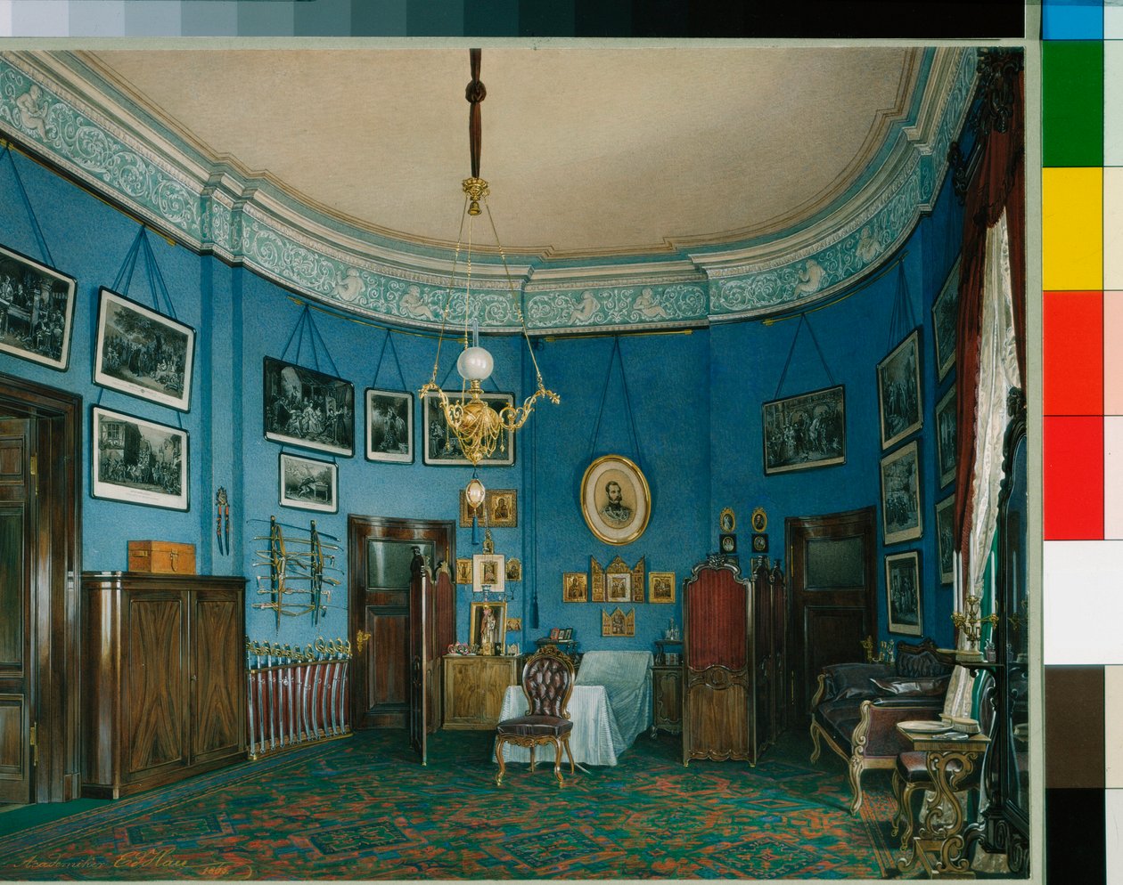 Interiéry Zimního paláce (Palais d