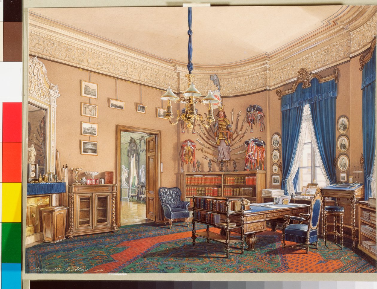 Interiéry Zimního paláce (Palais d