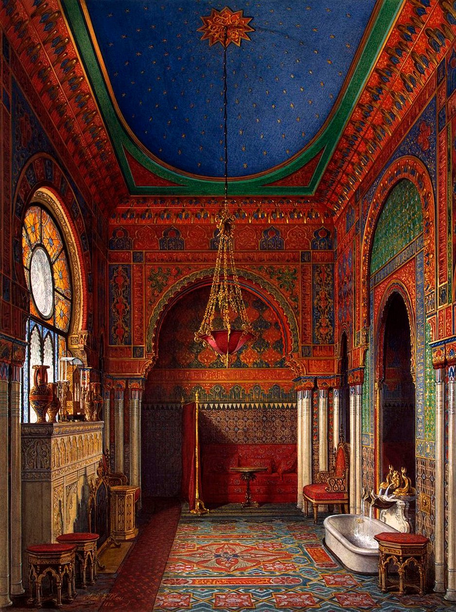 Interiéry Zimního paláce, 1870. od Eduard Hau