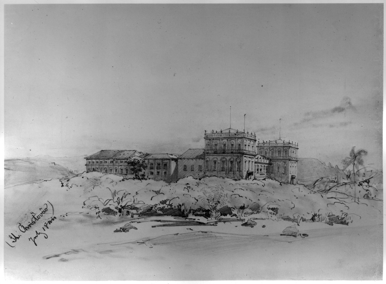 Palác São Cristóvão, Rio de Janeiro od Eduard Hildebrandt