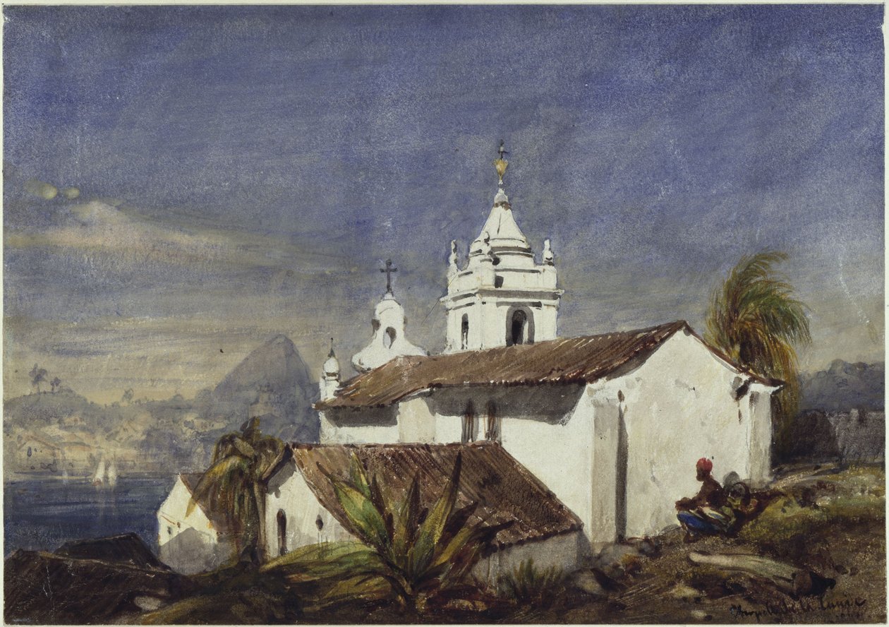 Kaple Santa Luzia od Eduard Hildebrandt