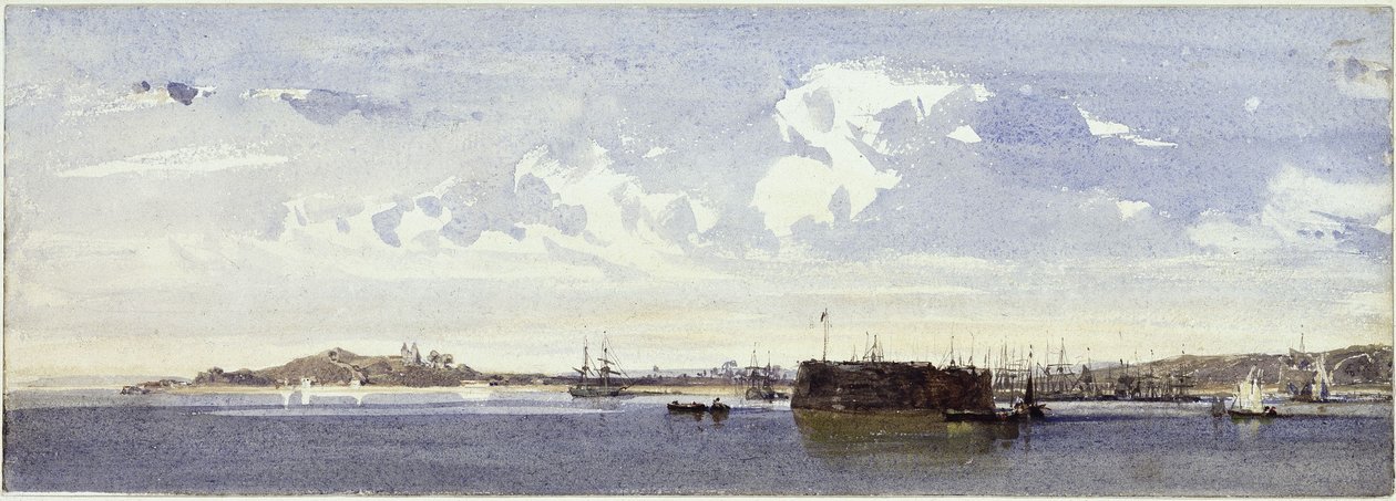 Panorama Bahie od Eduard Hildebrandt