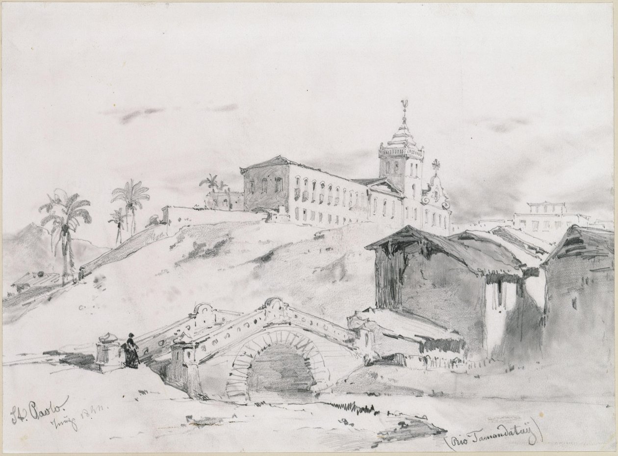São Paulo, Tamandataí od Eduard Hildebrandt