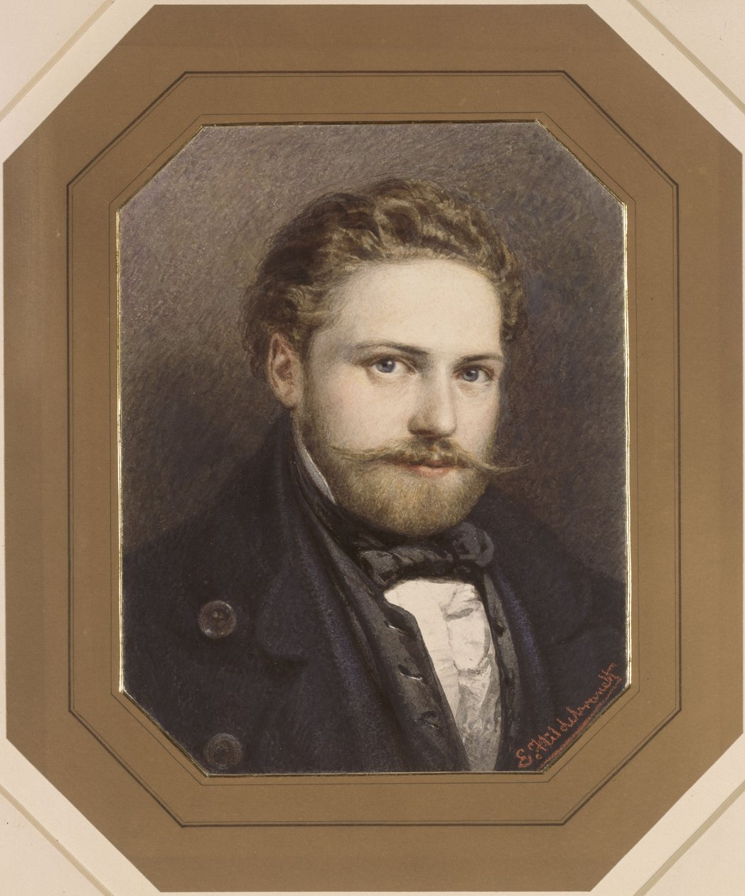 Autoportrét od Eduard Hildebrandt