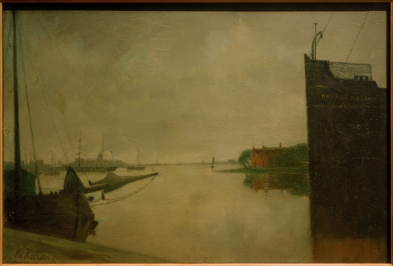 Přístav Amsterdam od Eduard Karsen