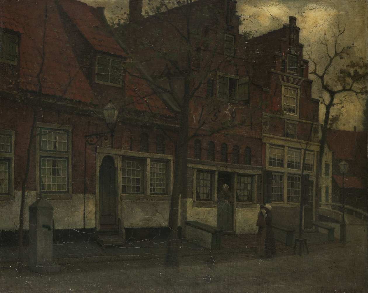Domy na Breedstraat, Enkhuizen od Eduard Karsen