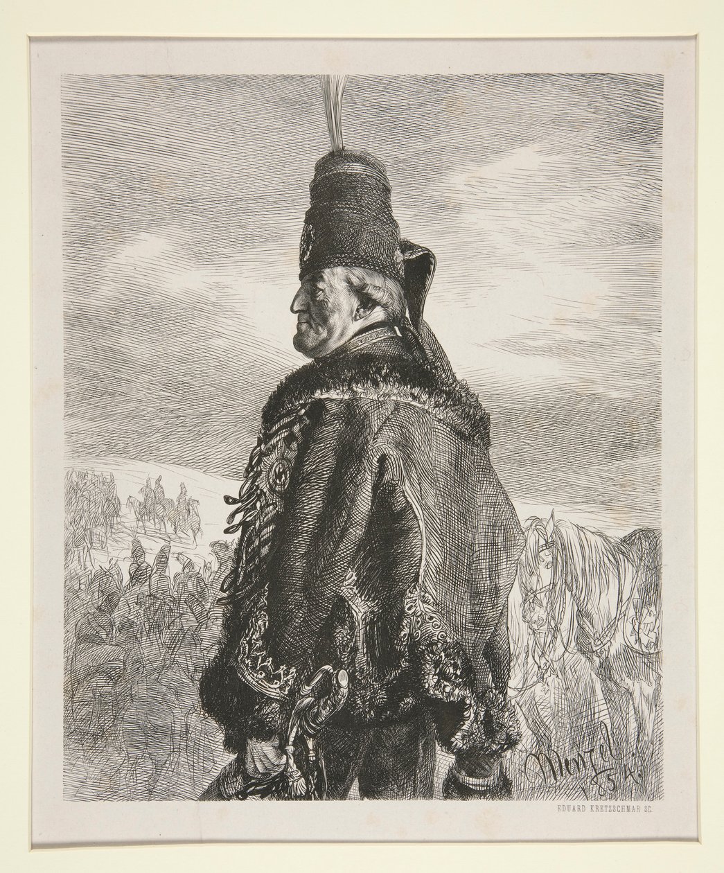 Portrét Bellinga od Eduard Kretzschmar