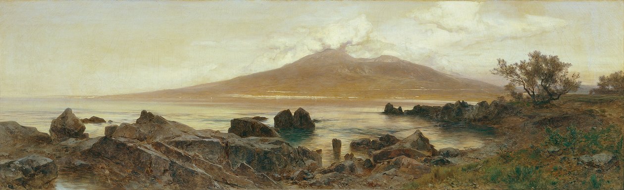 Vesuv od Eduard Peithner von Lichtenfels
