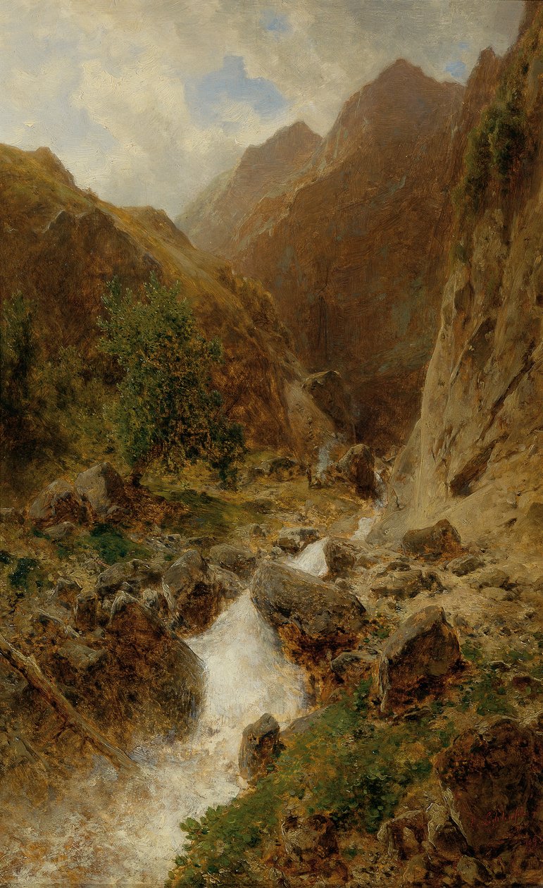 Wildbach od Eduard Peithner von Lichtenfels