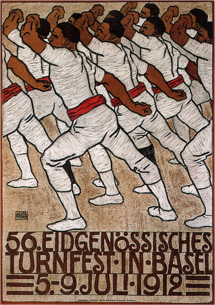 56. federální gymnastický festival v Basileji, 1912 od Eduard Renggli the Younger