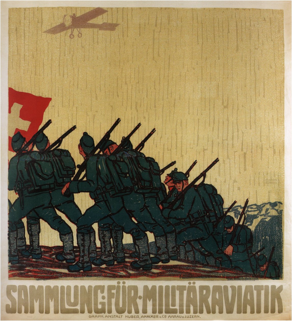 Dary pro leteckou flotilu, 1914 od Eduard Renggli the Younger