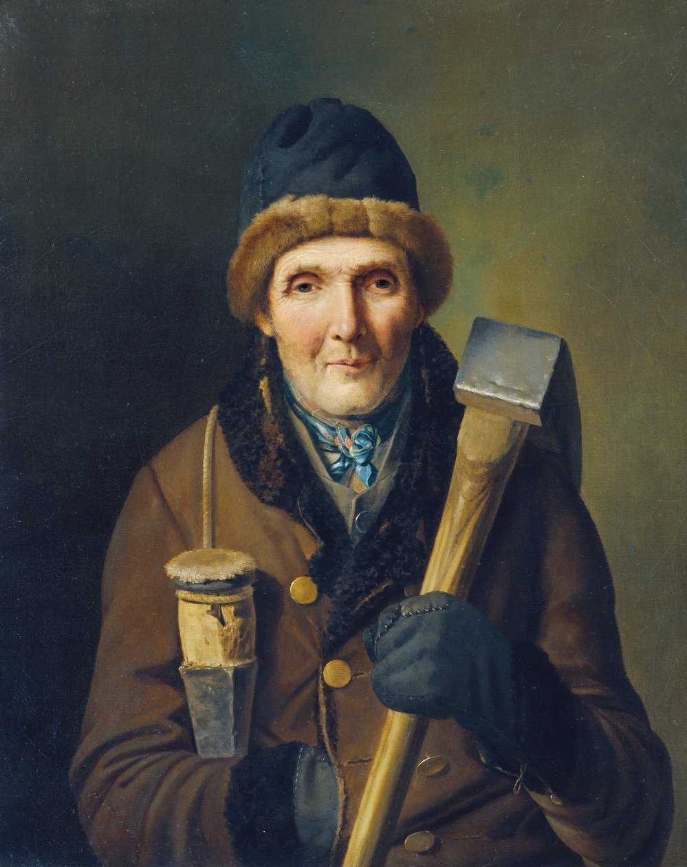 Dřevorubec od Eduard Ritter