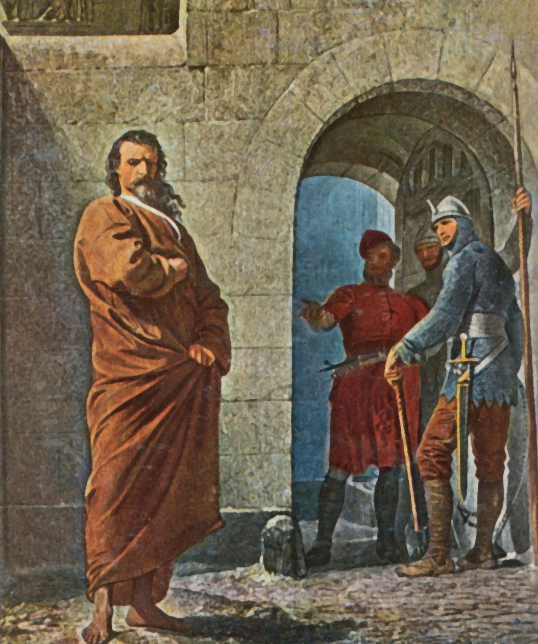 Císař Jindřich IV. od Eduard Schwoiser