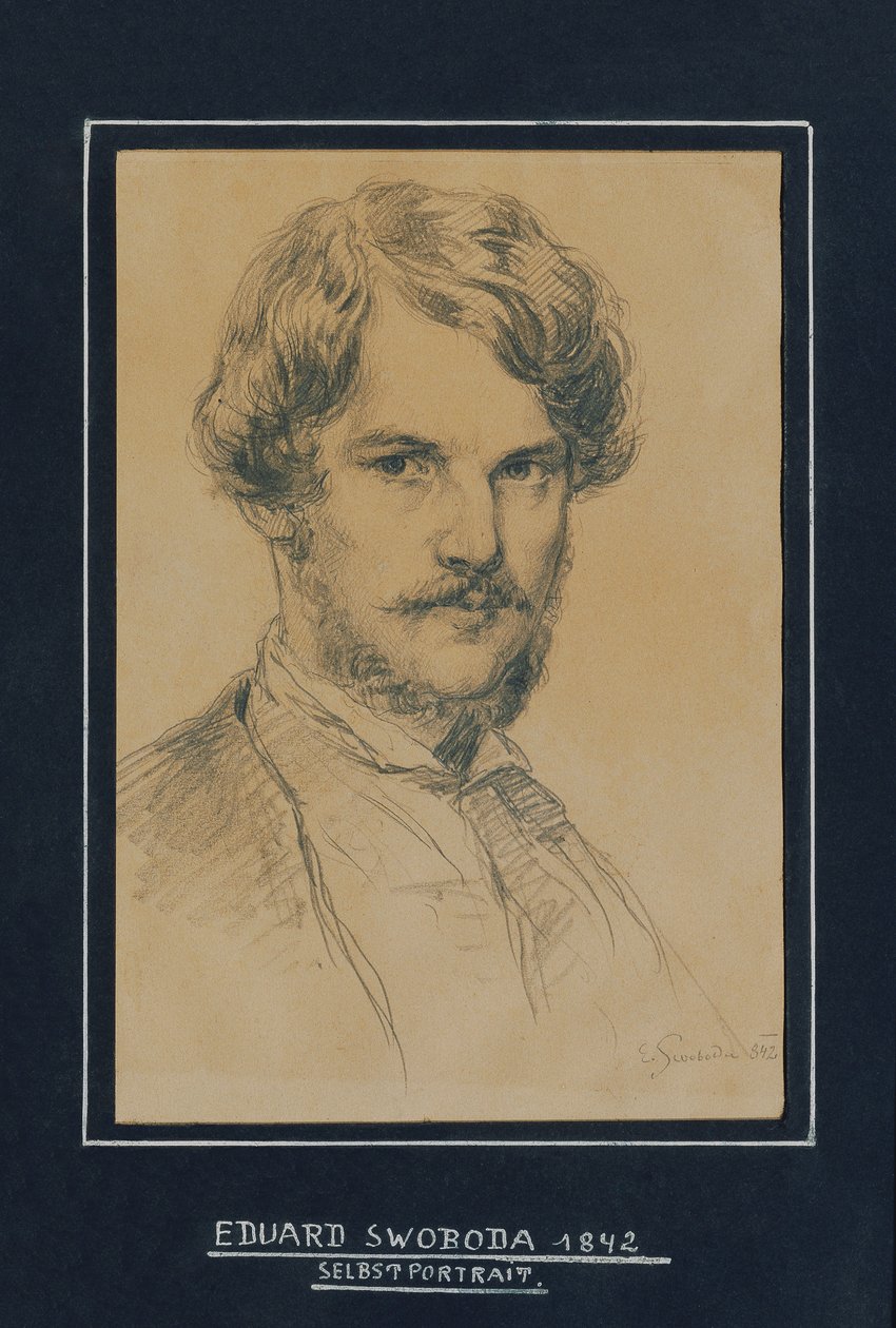 autoportrét od Eduard Swoboda