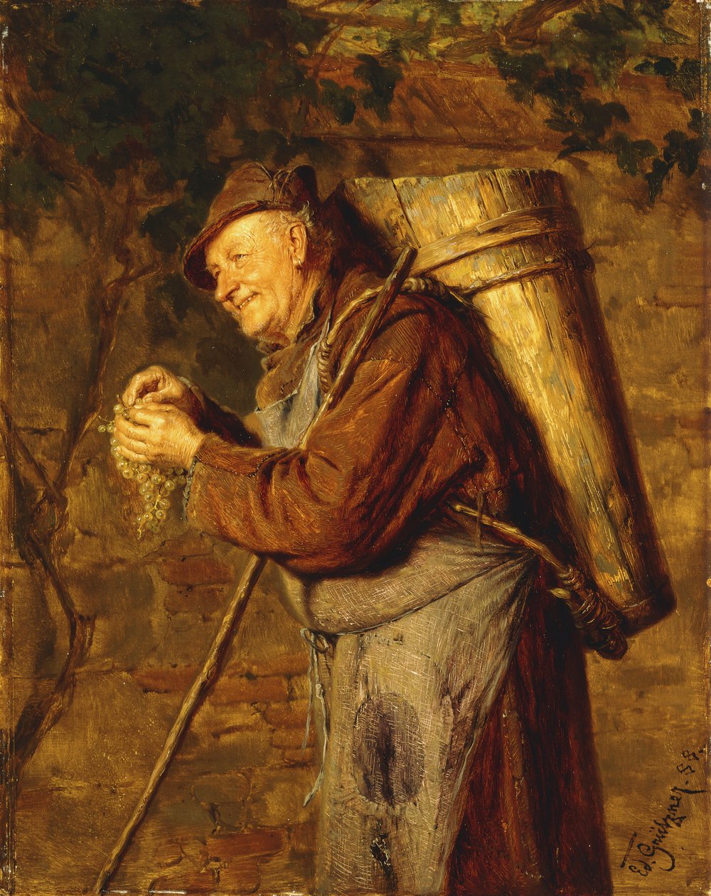 Klášterní produkce, 1888 od Eduard von Grutzner