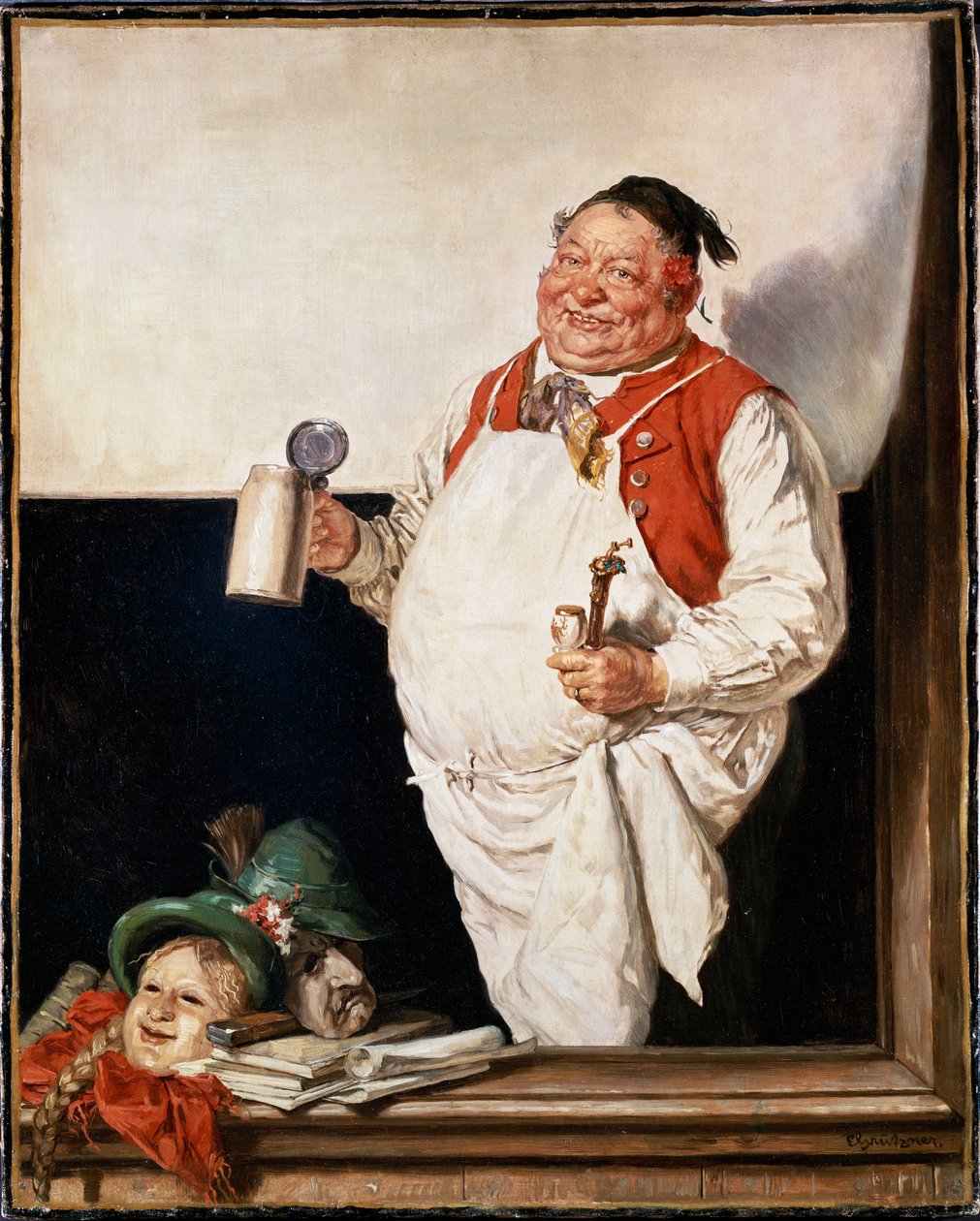 Hostinský od Eduard von Grutzner