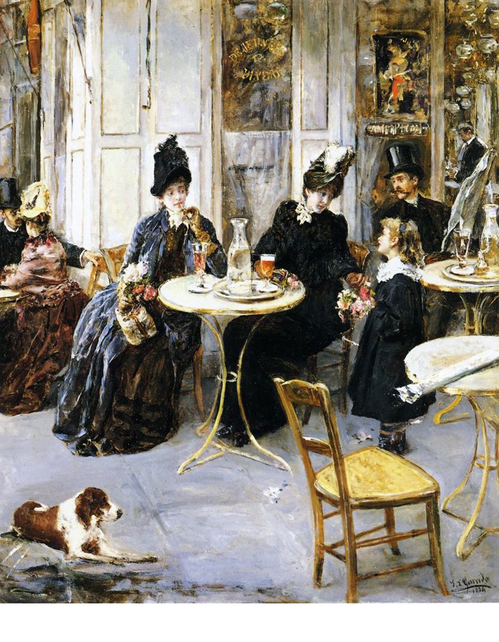 Malá květinka, 1886 od Eduardo Leon Garrido