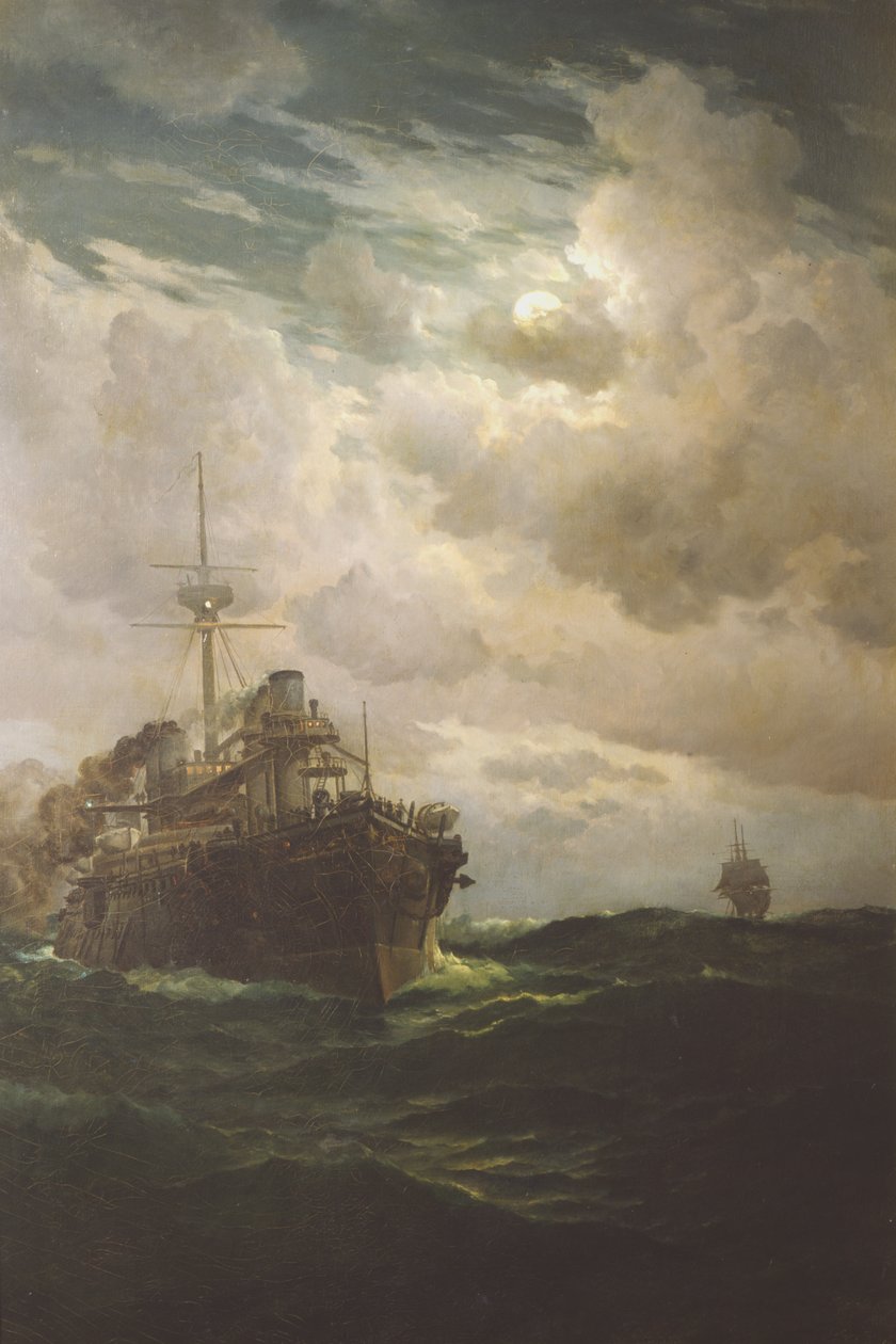 Bitevní loď Lepanto od Eduardo de Martino