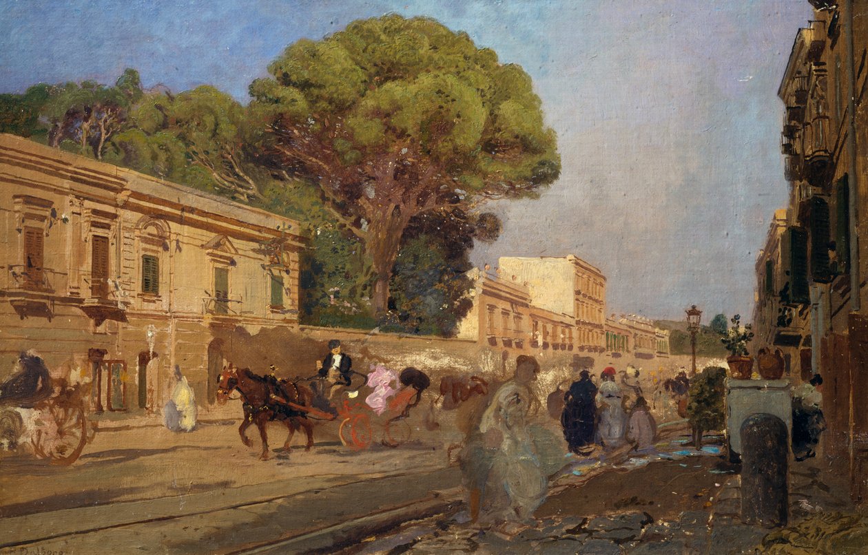 La Favorita v Portici od Eduardo Dalbono