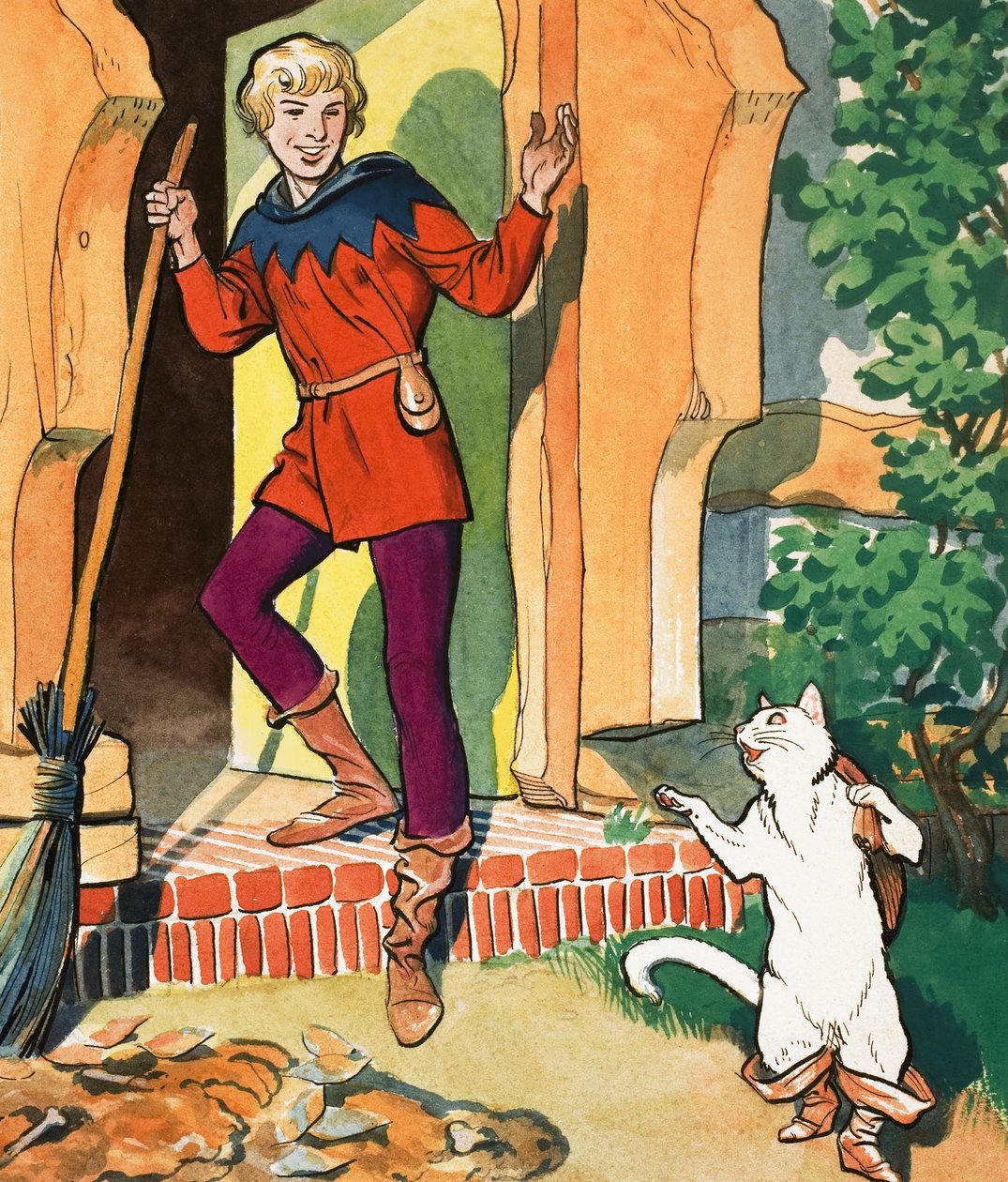 Příběh Puss-in-Boots od Eduardo Teixeira Coelho