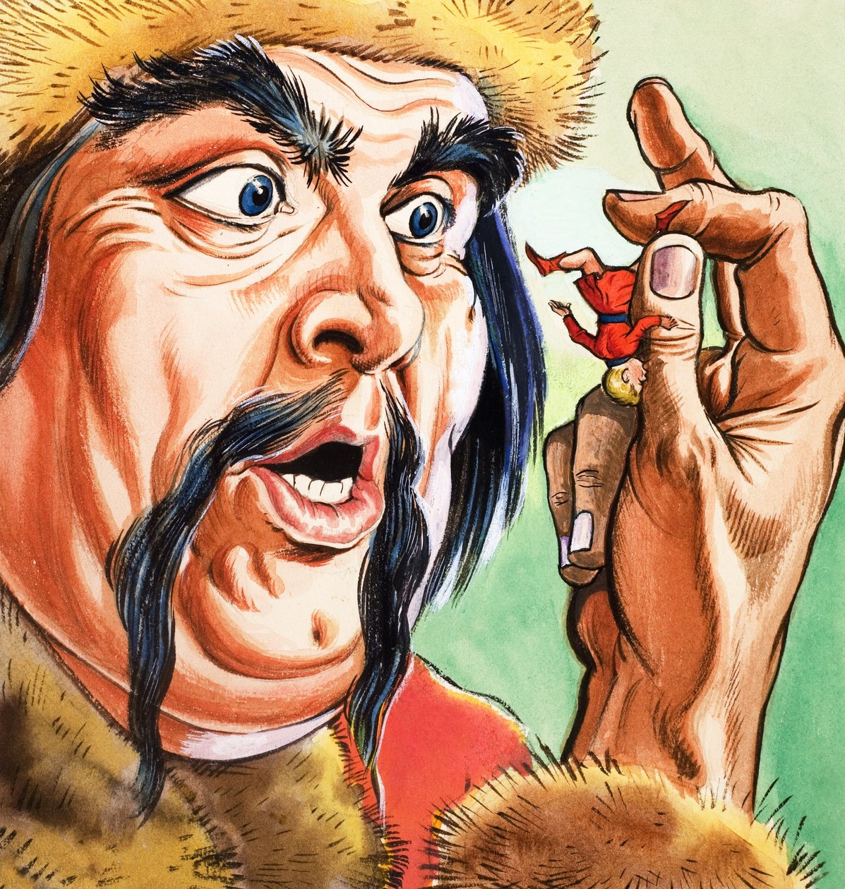 Tom Thumb vzhůru nohama od Eduardo Teixeira Coelho