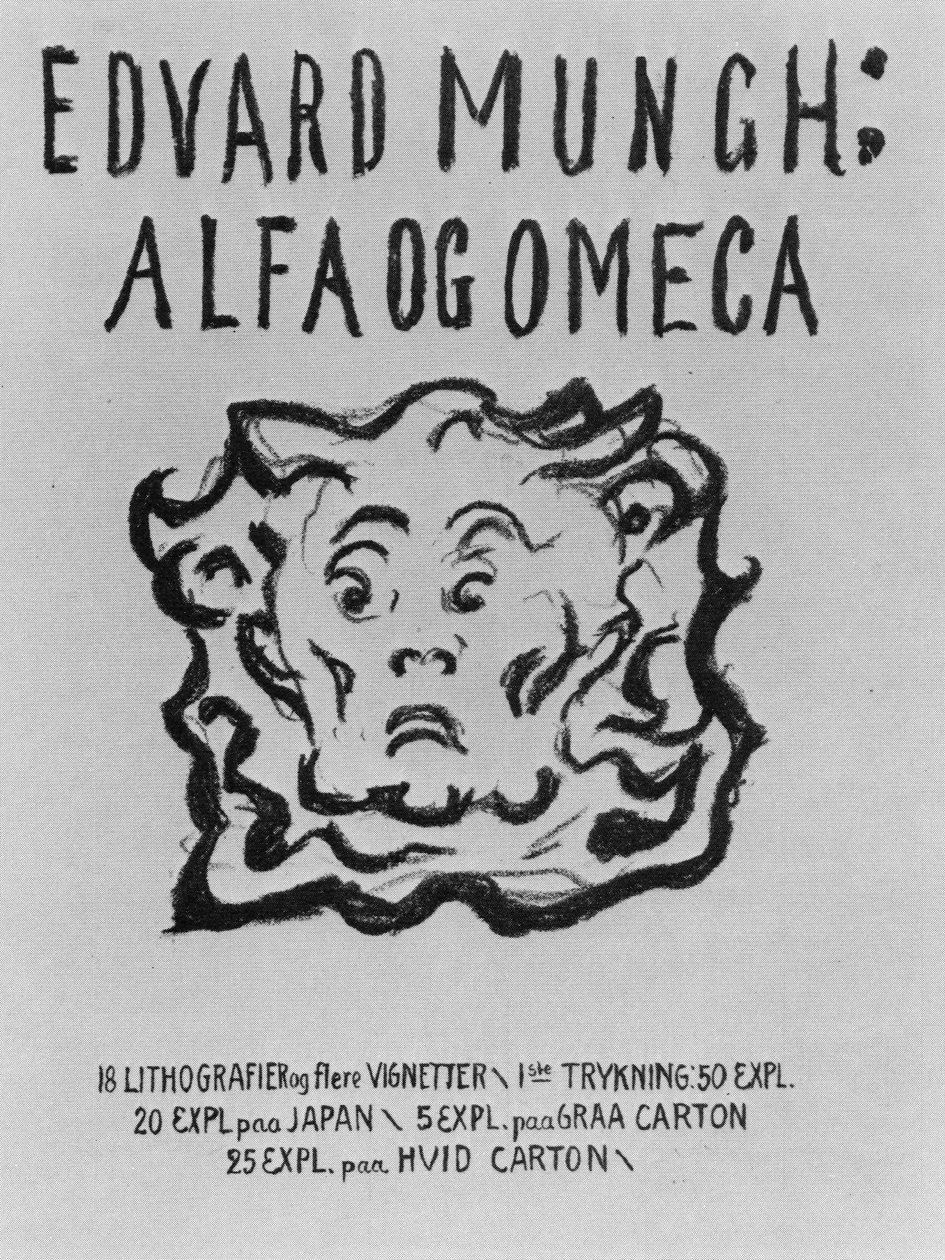 Alfa a Omega od Edvard Munch