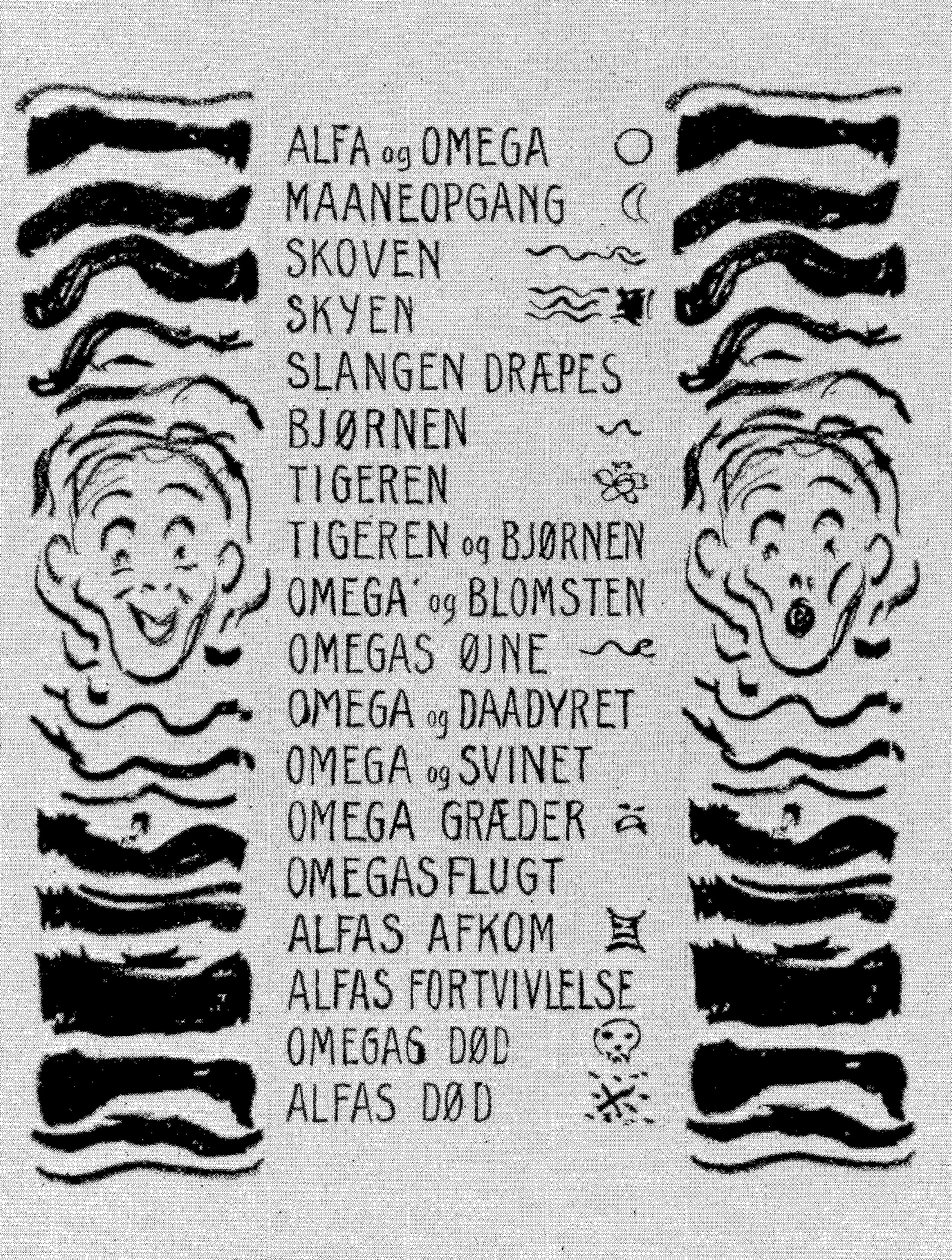 Alfa a Omega od Edvard Munch