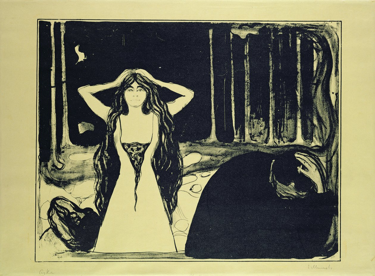 Ashes (After the Fall), 1899 (viz také 54424) od Edvard Munch