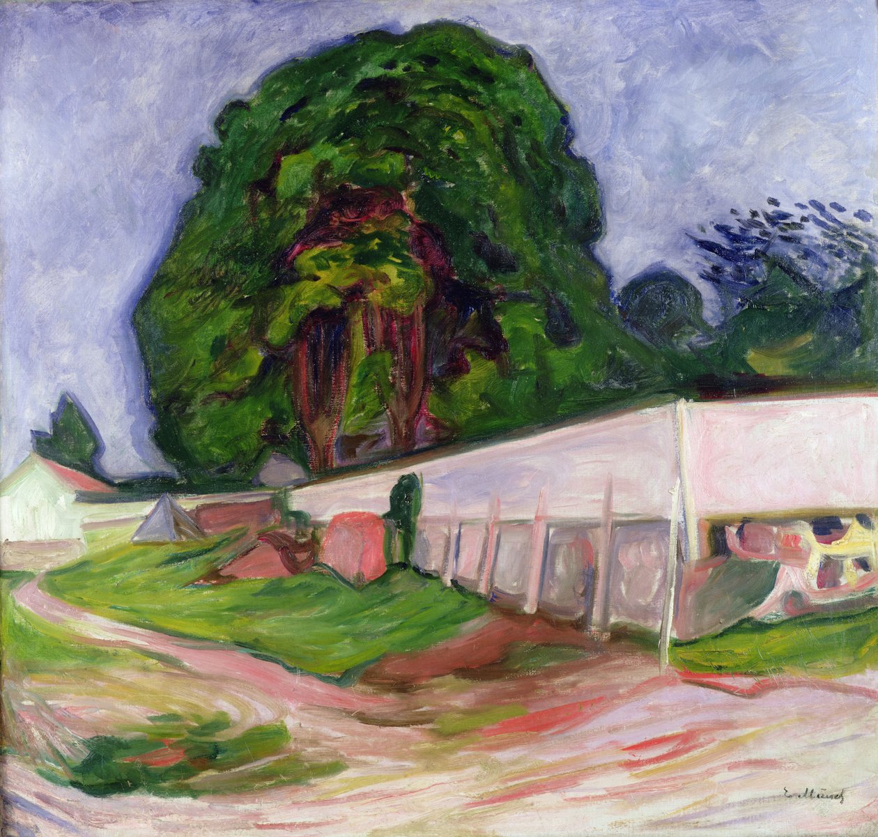 Letní noc na Asgardstrandu, 1904 od Edvard Munch